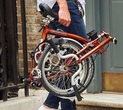 Klappbares E-Bike