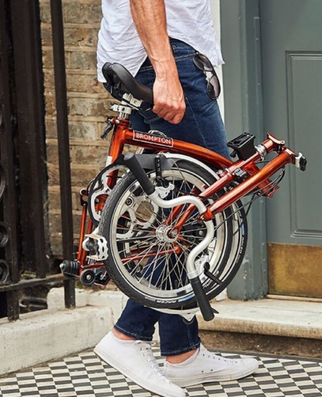 Klappbares E-Bike
